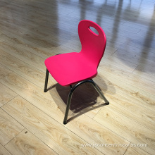 Metal and plastic folding dining chairs